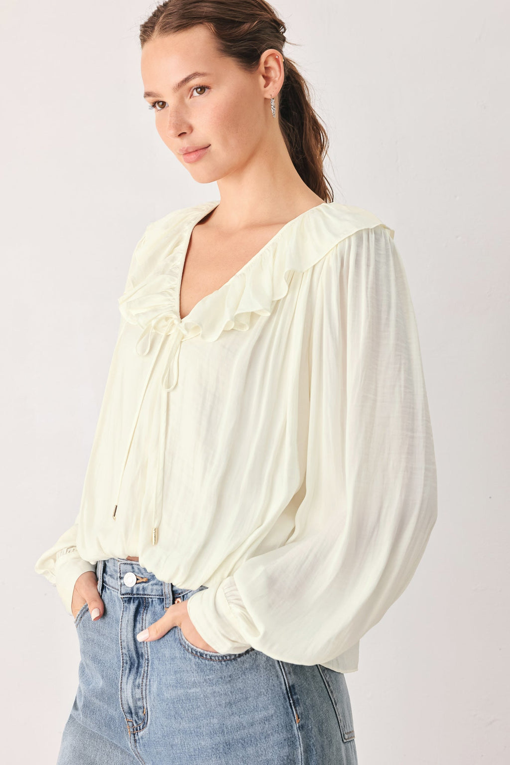 Cloudrift Ivory Top