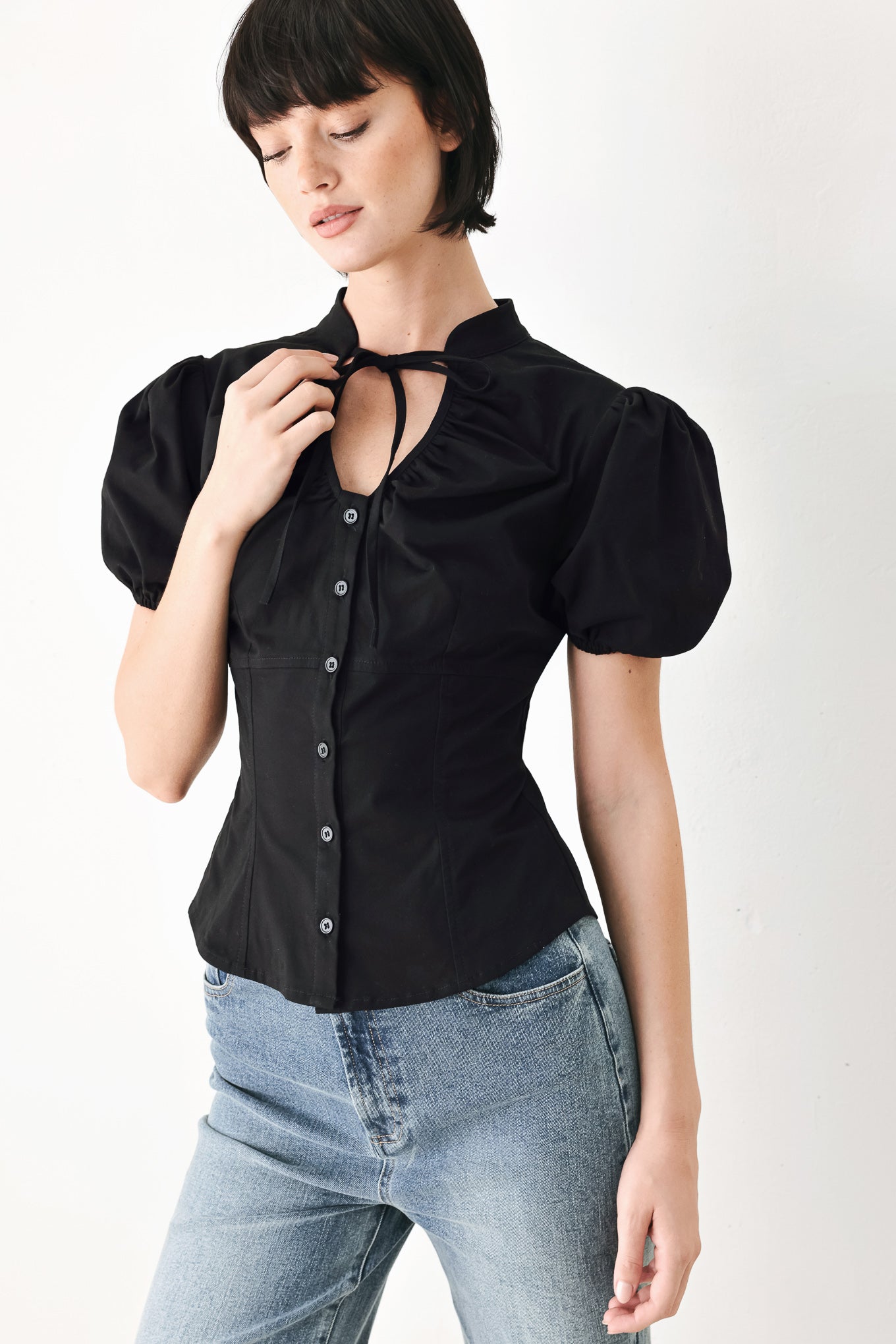 White Rose Daydream Top