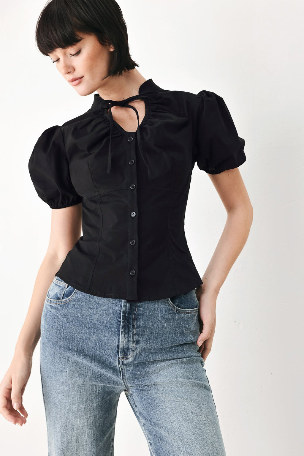 White Rose Daydream Top