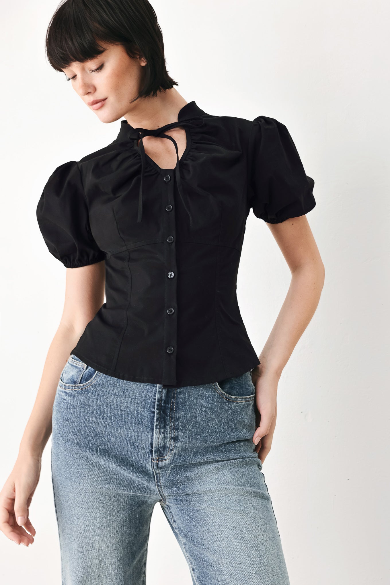 White Rose Daydream Top