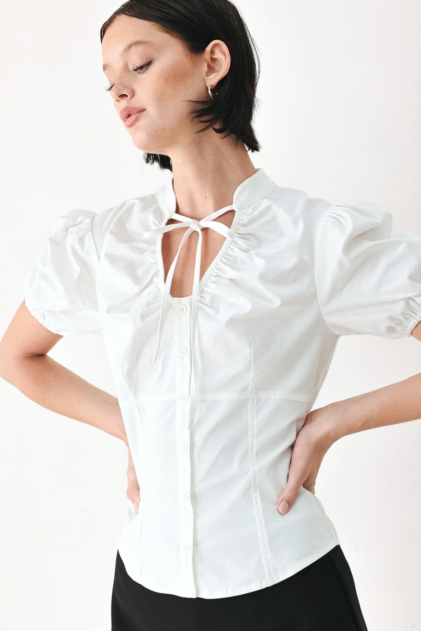 White Rose Daydream Top