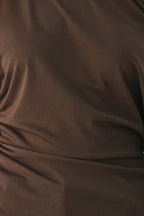 After Hours Lace Trim Asymmetrical Top
