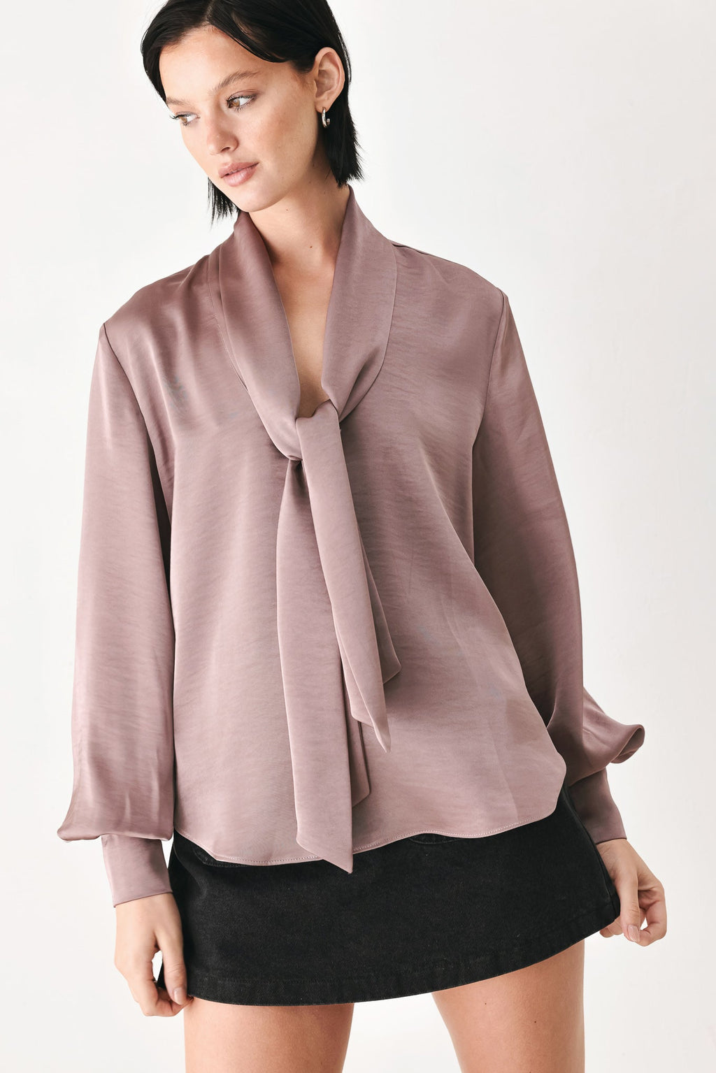 Champagne Wishes Tie-Front Blouse