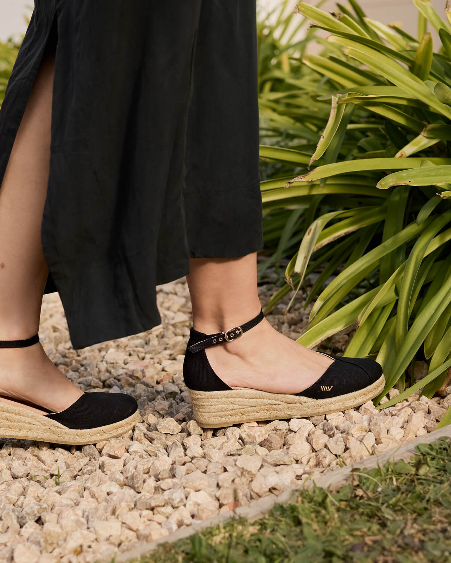 Formiga Canvas Espadrille Wedges