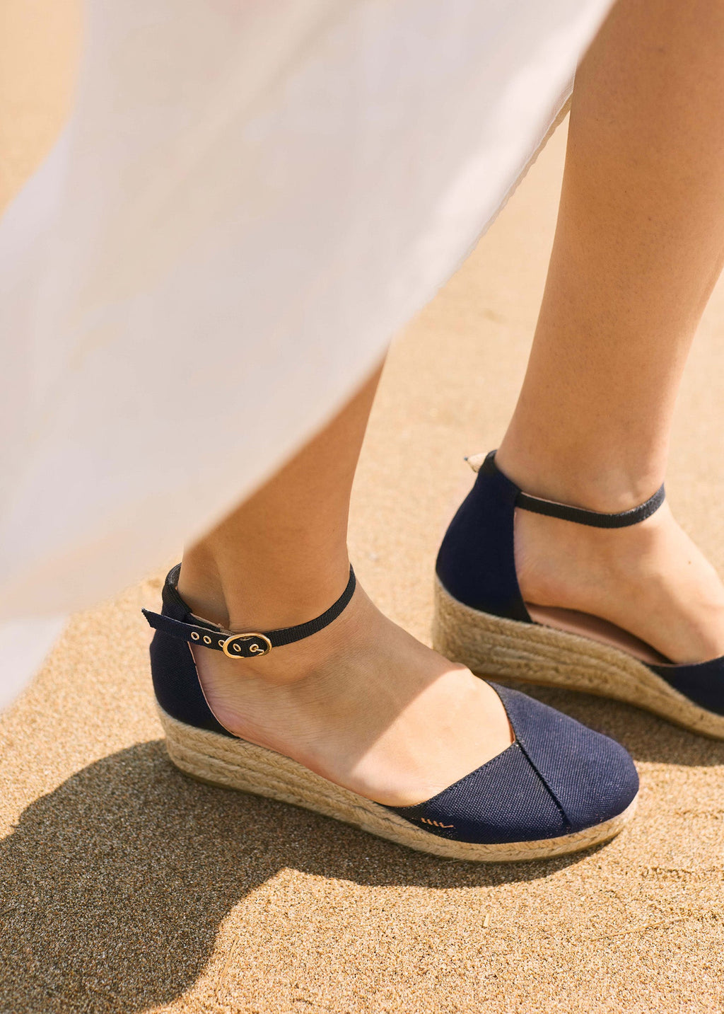 Formiga Canvas Espadrille Wedges