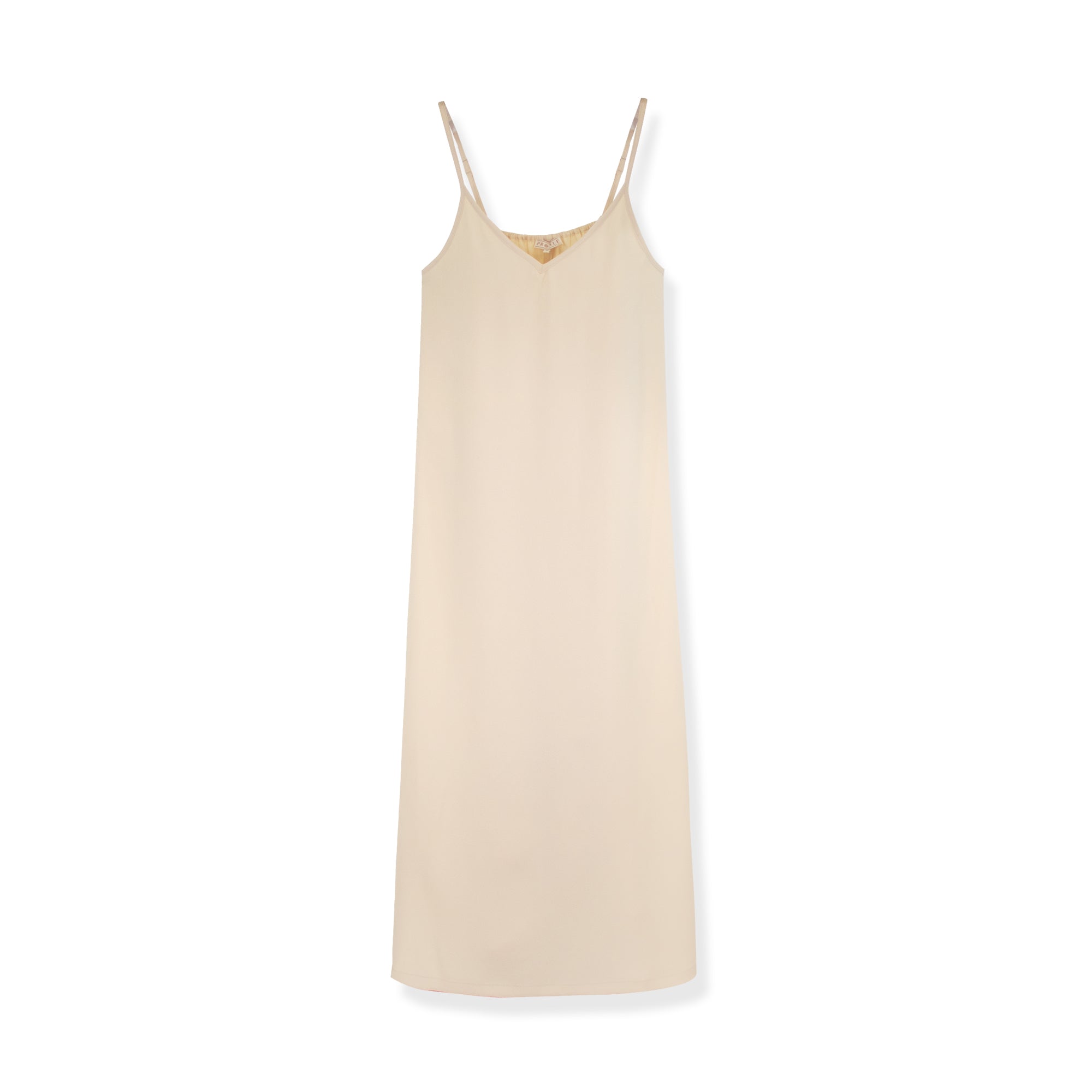 V STRAPPY SLIP DRESS