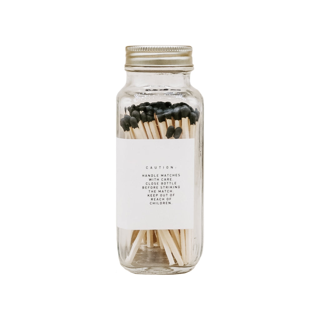 Black Tip Safety Matches - 60 Count, 3.75"