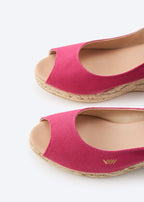 Gavina Canvas Espadrille Sandal Wedges