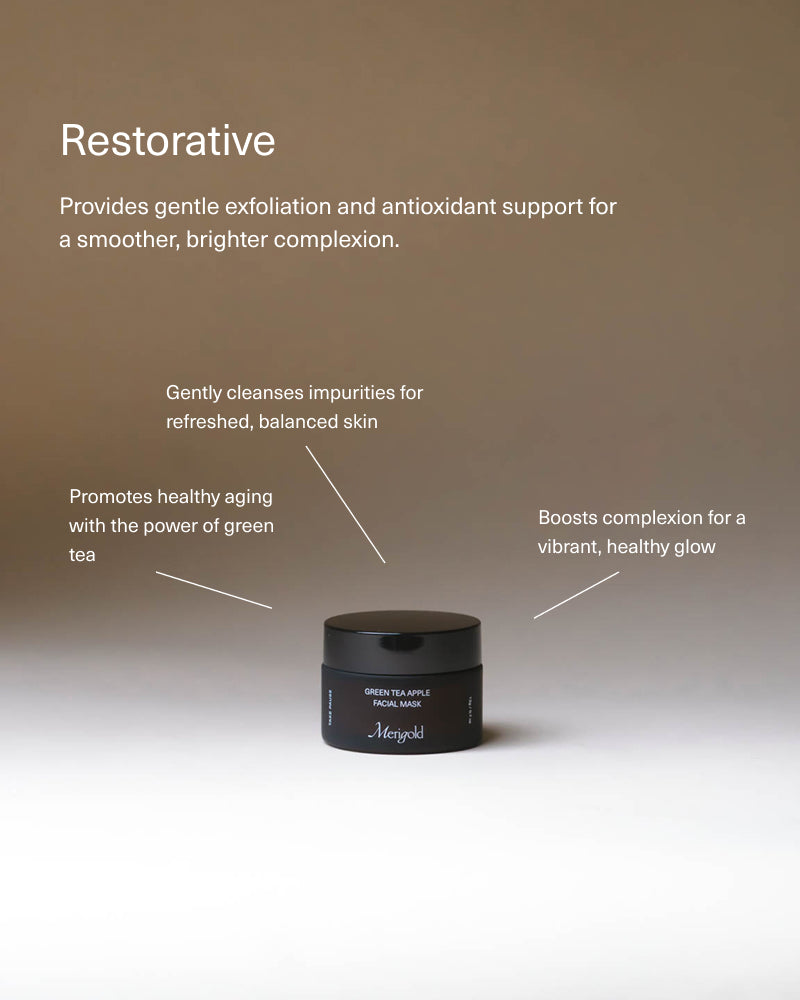 Green Tea Apple Mask