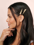 Capri Shell Barrette Set