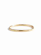 Hammered Stacking Ring