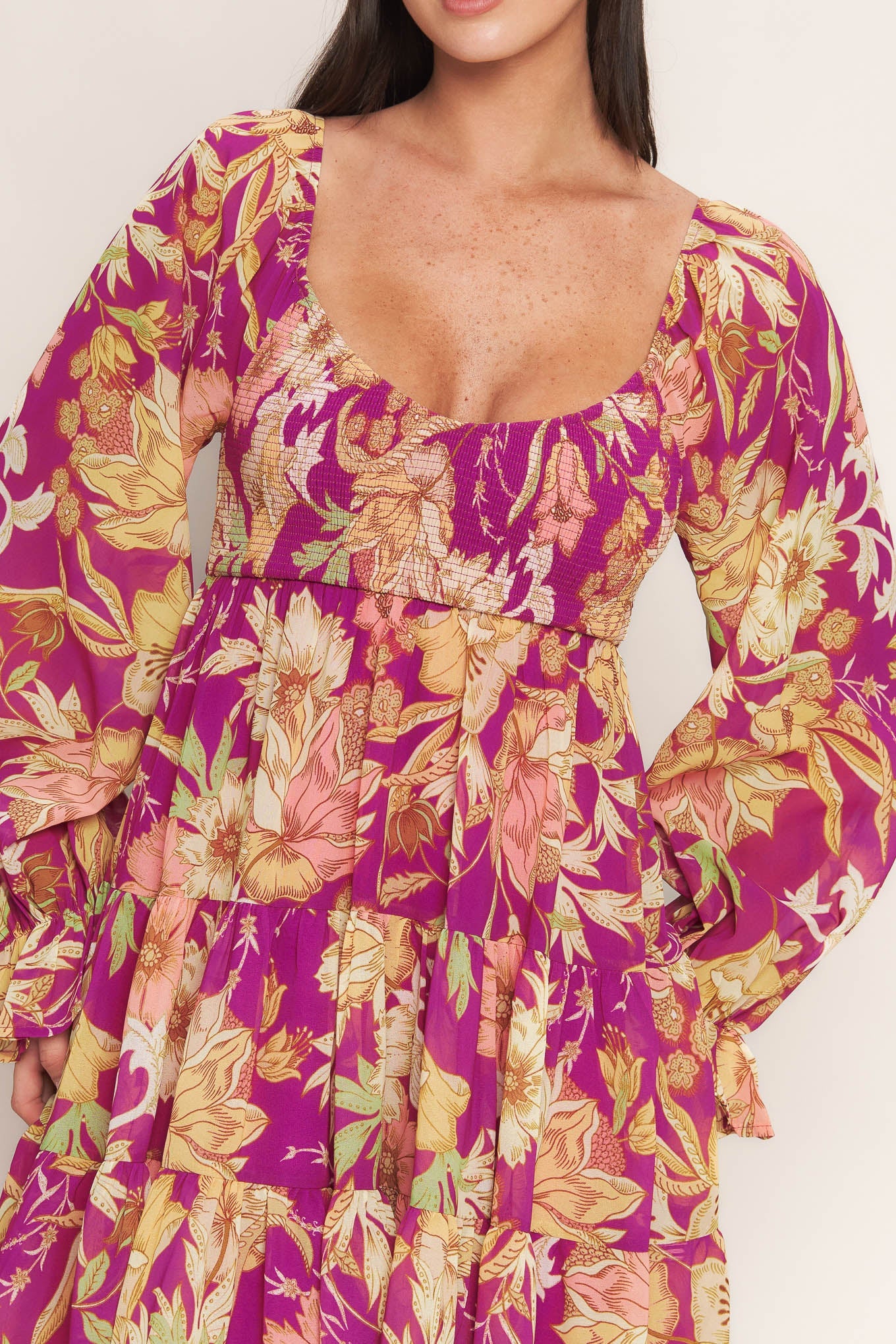 KEEPER OF MY HEART WOVEN MINI DRESS