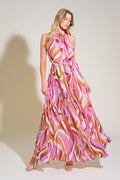 As Time Goes By Woven Maxi Dress