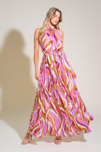 As Time Goes By Woven Maxi Dress