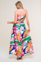 Summery Inclination Woven Midi Dress