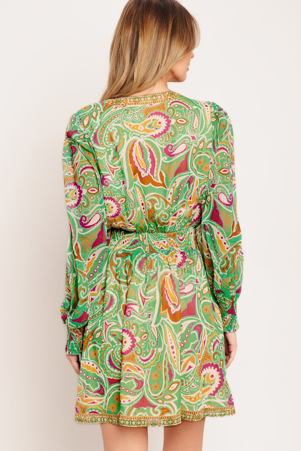 TIME SPENT TOGETHER WOVEN MINI DRESS