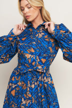 NORTH HILLS WOVEN SHIRT DRESS