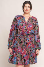 Floral Bliss Mini Dress
