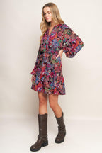 Floral Bliss Mini Dress