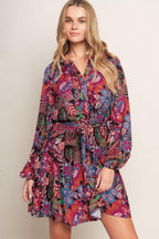 Floral Bliss Mini Dress