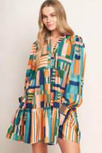 EFFORTLESS SELECTION WOVEN MINI DRESS