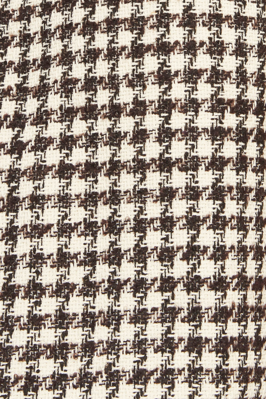 ELEGANT CHECK TWEED MINI DRESS