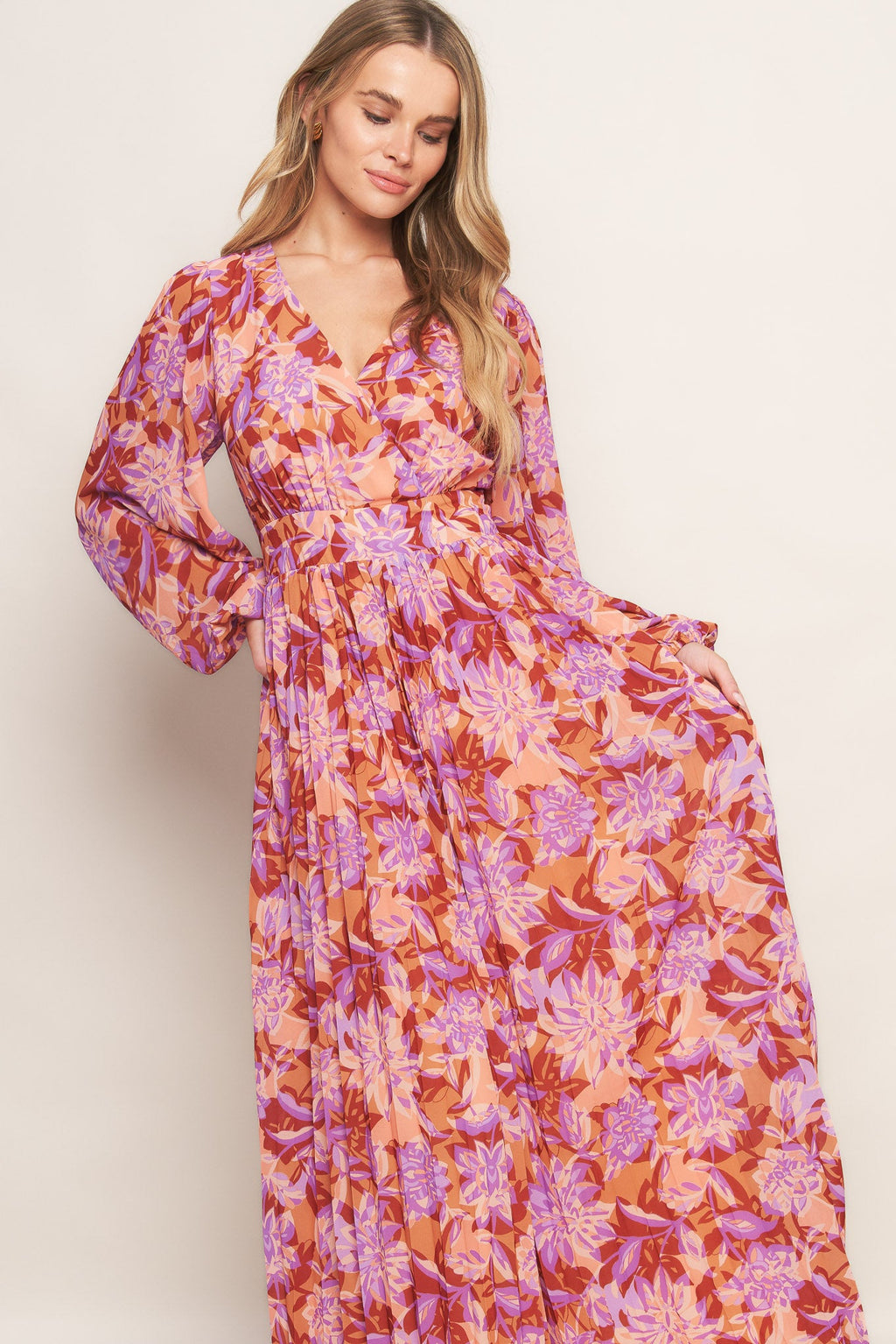 HEIGHT OF LOVE WOVEN MAXI DRESS