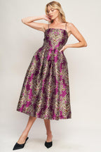 Along The Way Midi Dress