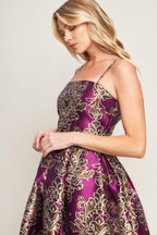 Along The Way Midi Dress