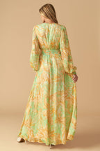 SUNSET SASHAY WOVEN MAXI DRESS