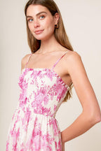 In This Moment Woven Lace Maxi Dress