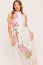 Botanical Dream Lace Maxi Dress