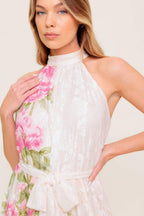 Botanical Dream Lace Maxi Dress