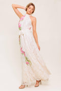 Botanical Dream Lace Maxi Dress