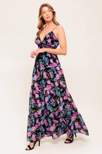 Pure Sunshine Black Maxi Dress