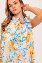Summer Spell Ivory Woven Mini Dress