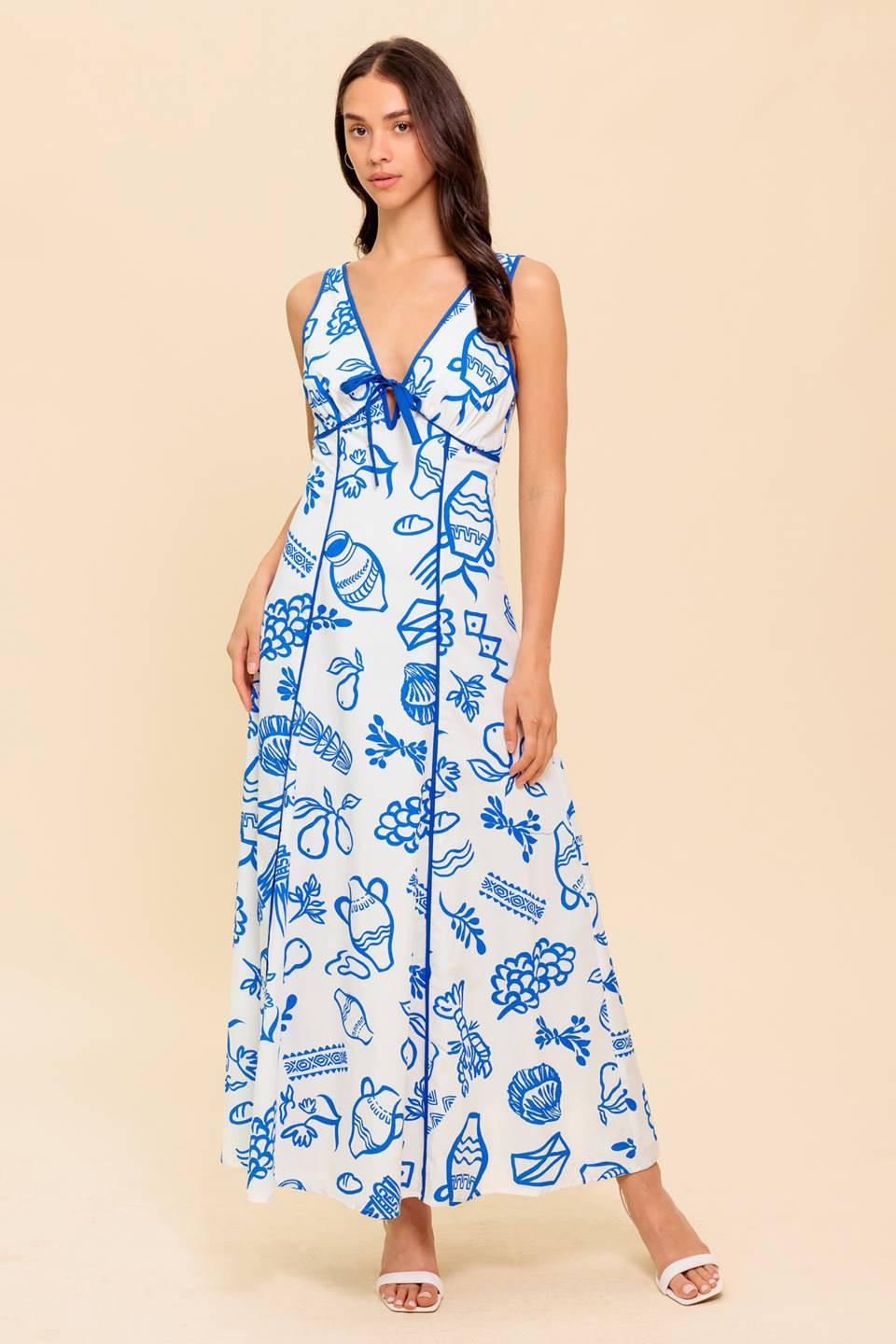 Italian Summer Ankle Dress