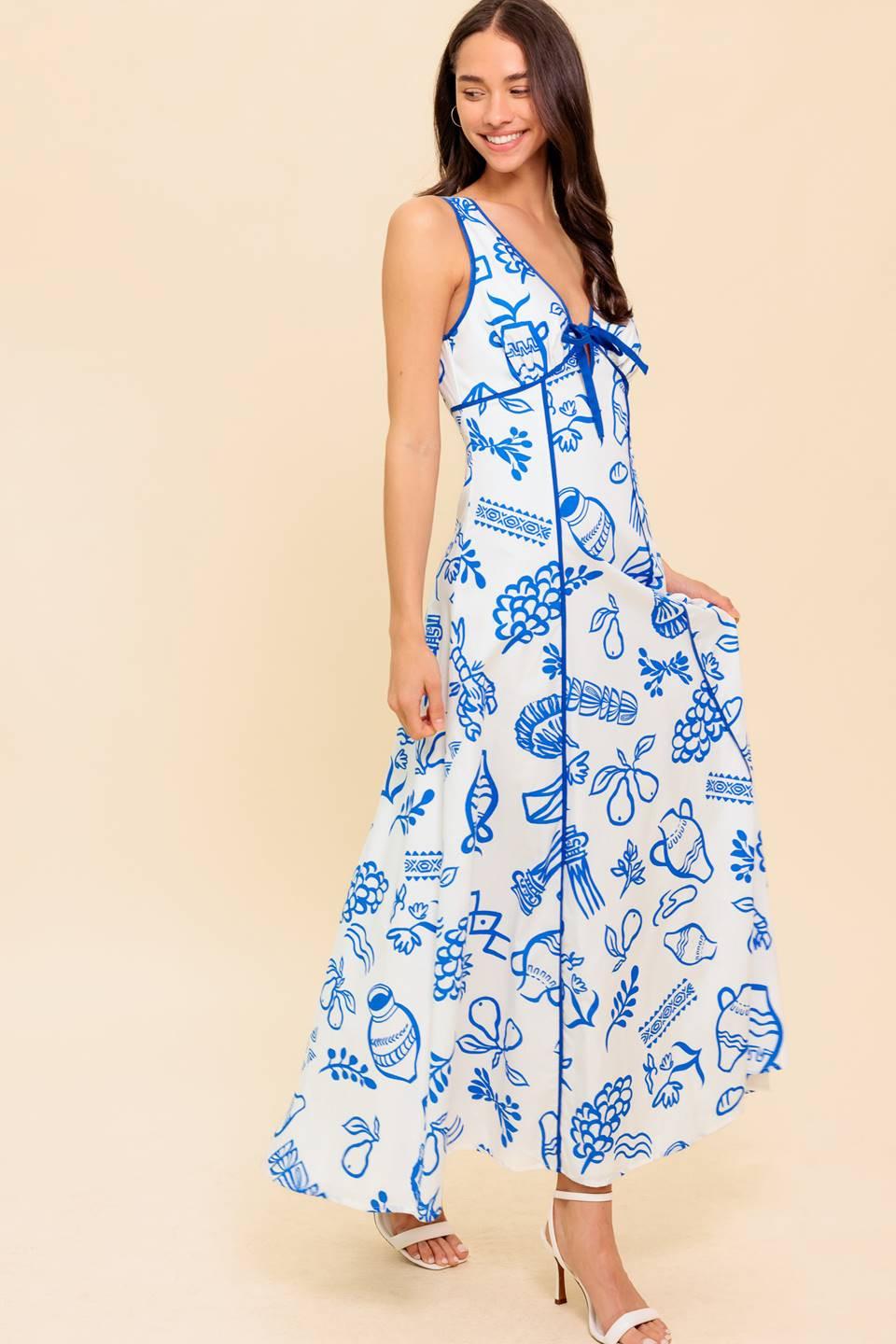 Italian Summer Ankle Dress