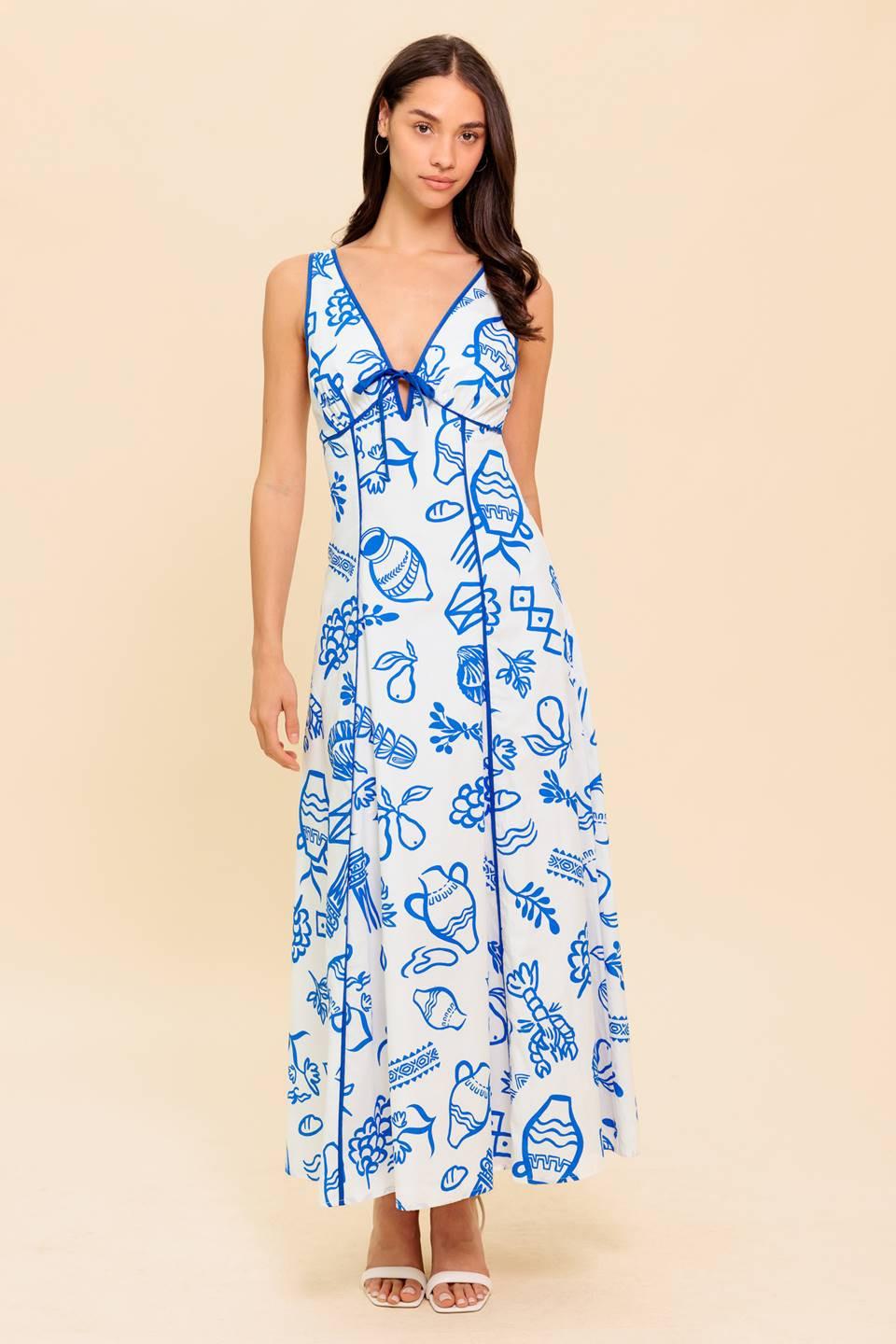 Italian Summer Ankle Dress