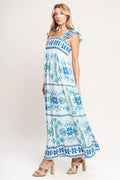 Walking On The Coast Maxi Dress