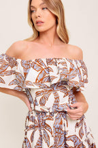 Lily Garden Woven Midi Dress