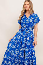 Greek Isle Medallion Midi Dress
