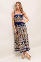 Sahara Dreams Woven Midi Dress