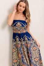Sahara Dreams Woven Midi Dress