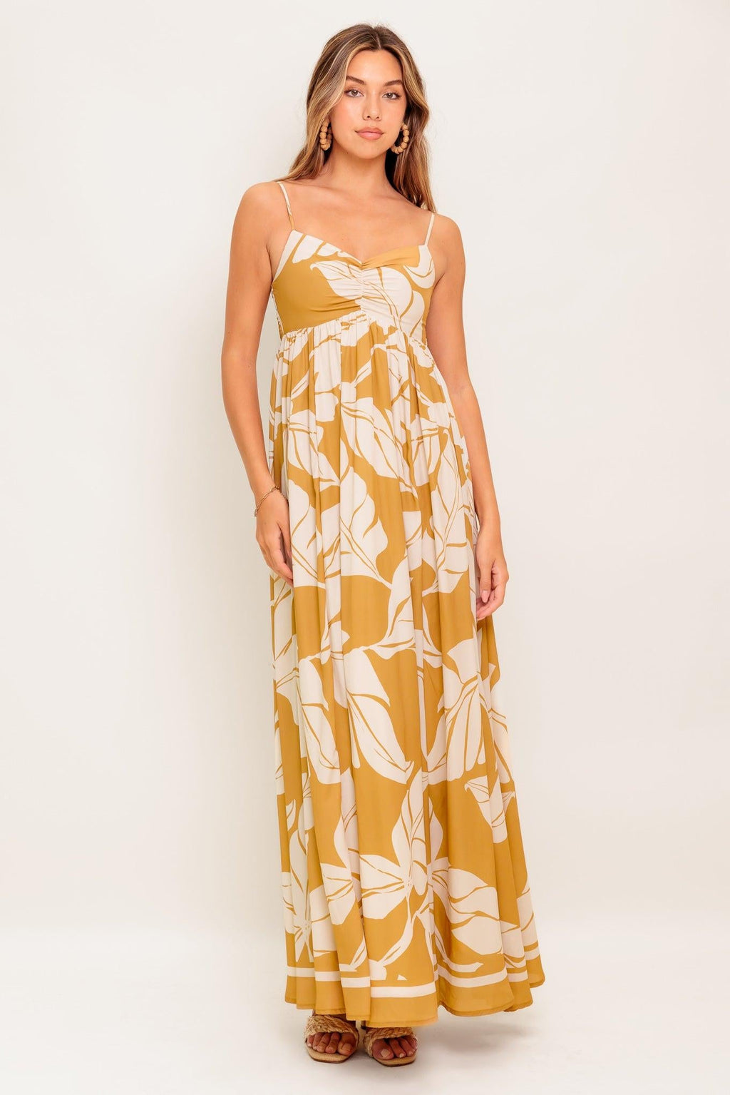 Heart of Hydrangea Maxi Dress