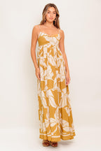 Heart of Hydrangea Maxi Dress