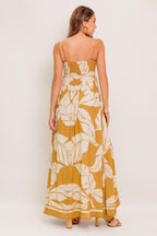 Heart of Hydrangea Maxi Dress