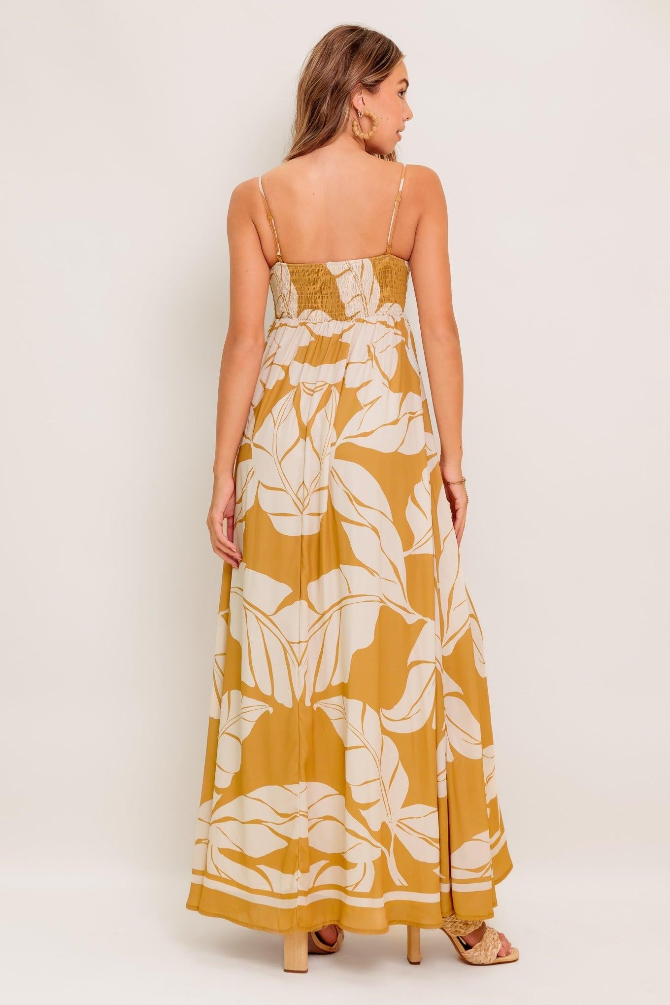 Heart of Hydrangea Maxi Dress