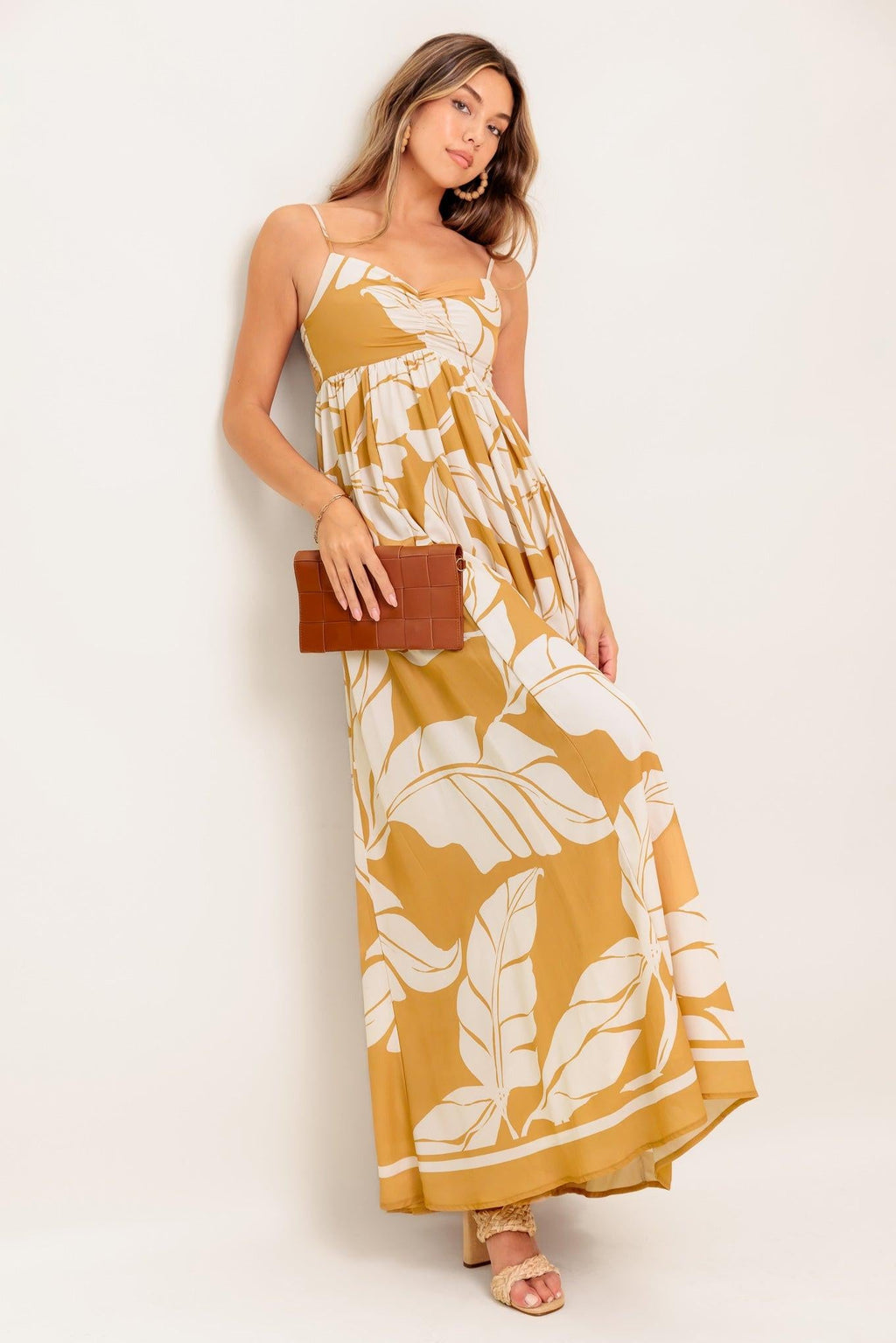 Heart of Hydrangea Maxi Dress