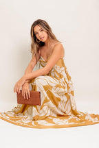 Heart of Hydrangea Maxi Dress